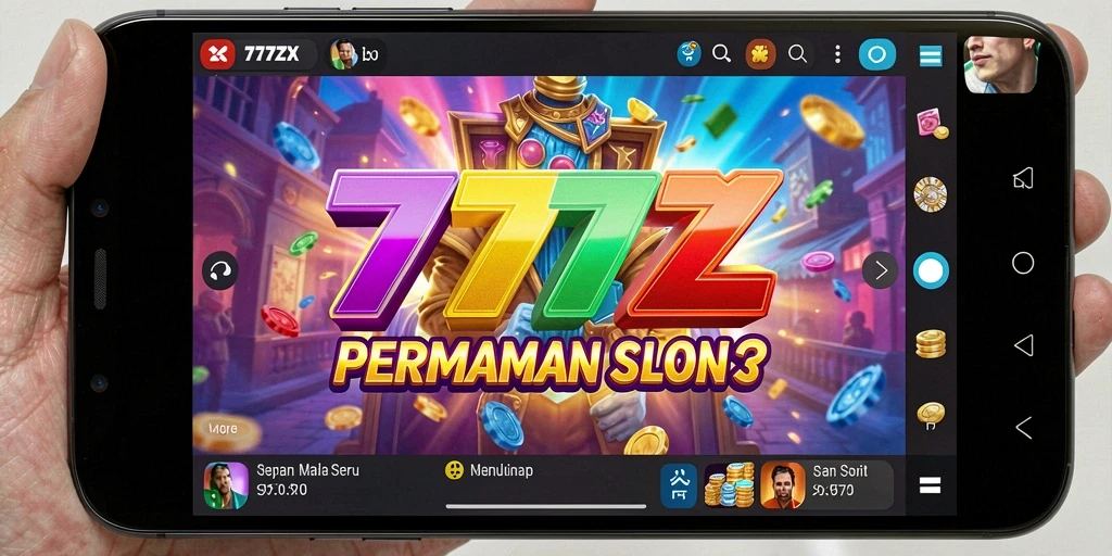 Tampilan gameplay menarik dari permainan Slot 777ZX.