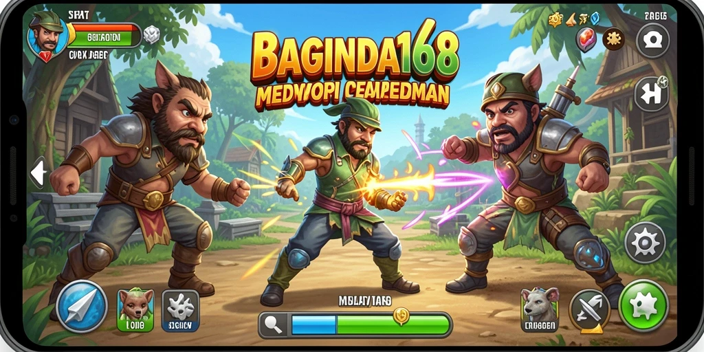 Tampilan gameplay BAGINDA168 dengan strategi yang mendebarkan.