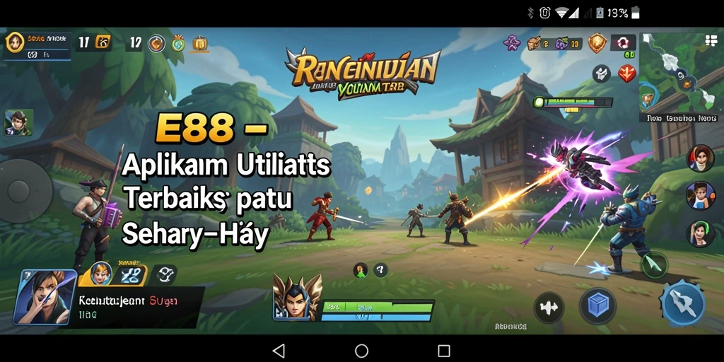 Tampilan screenshot E88 yang menunjukkan fitur Utility yang bermanfaat.