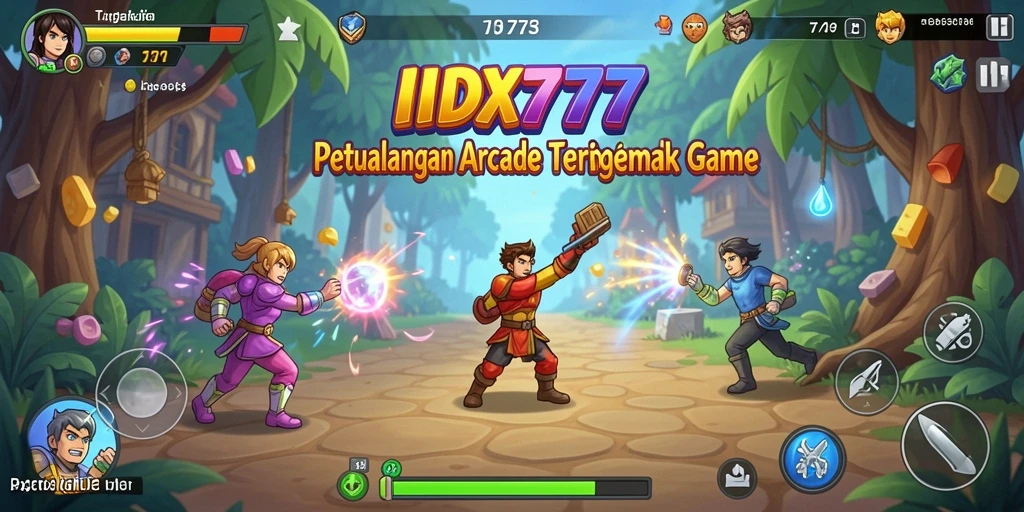 Tampilan gameplay seru IDX777 dengan visual yang memukau.