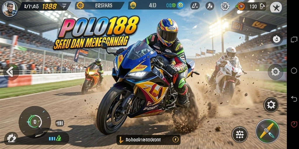 Tangkapan layar utama POLO188 menunjukkan aksi balapan motor yang mendebarkan.