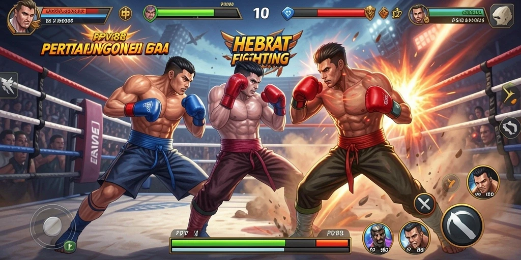 Tampilkan aksi pertarungan seru antar karakter di PPV88.