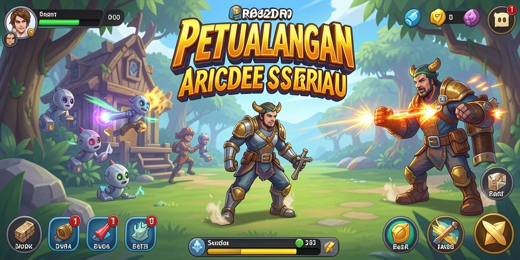 Tampilan gameplay seru dari RP62RP dengan tantangan yang mendebarkan.