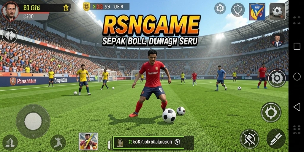 Tampilan gameplay RSNGAME yang seru di lapangan.