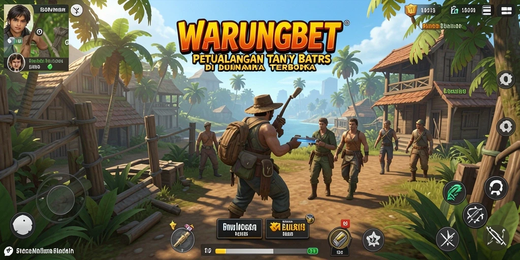Gameplay dinamis WARUNGBET dengan elemen dunia terbuka yang luas.